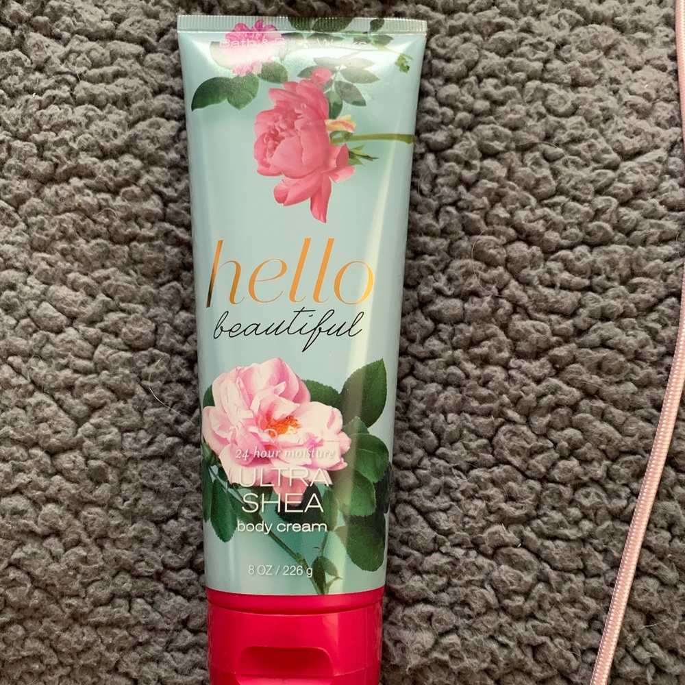 New body lotion